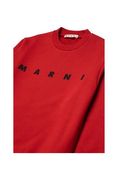 Felpa con logo MARNI KIDS | M01612 M00V00M435
